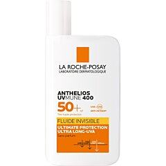 Anthelios Fluide Invisible Uvmune 400 Sans Parfum Spf50+ 50ml au meilleur prix | E.Leclerc