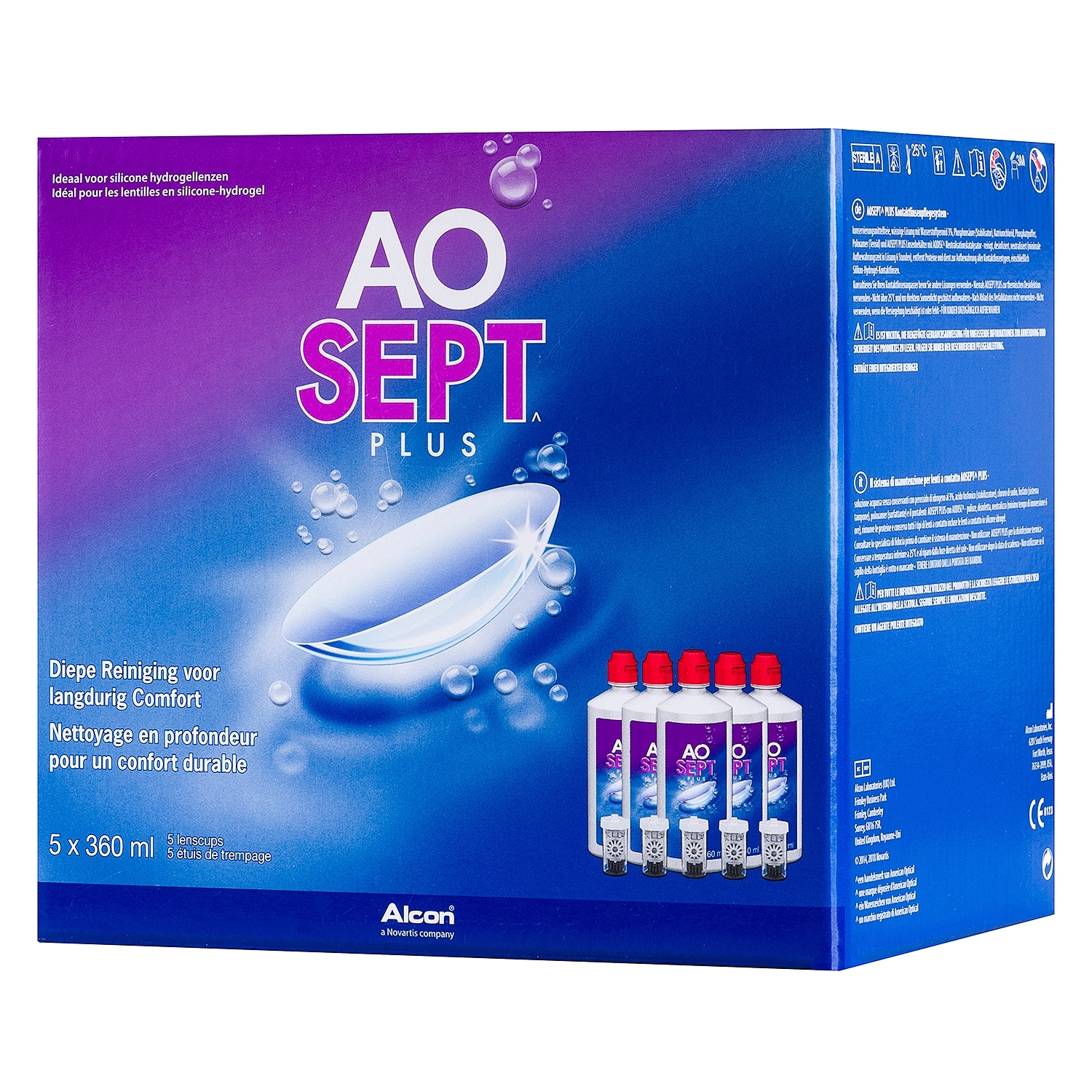 AOSEPT Plus MultiPack 5 x 360 ml