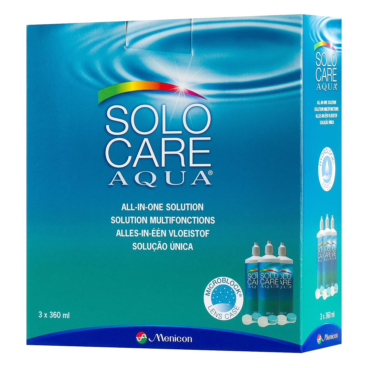 Solocare Aqua 3x360ml