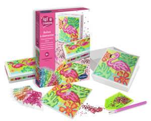 Kit Peinture Diamant 5D - Boîte à Notes En Bois Décorative (Modèle Chien) - Loisir Créatif DIY