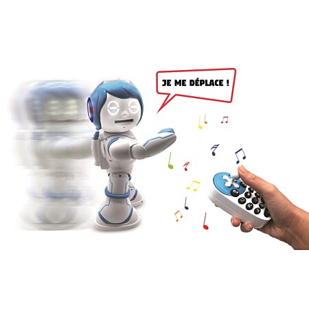 Powerman® Kid, Robot ludo-éducatif bilingue, programmable et fabrique à  histoires- FR/EN