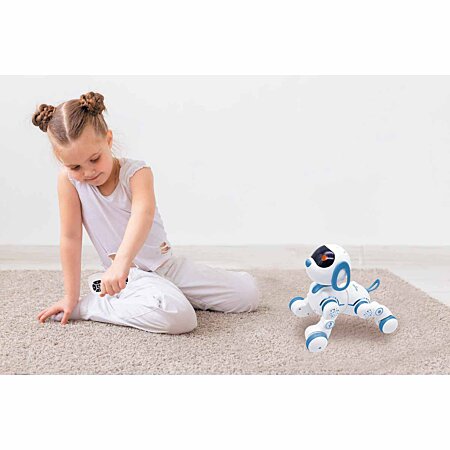 Chien Dansant,Robots de Danse interactifs et intelligents pour Enfants   Chien Robot électronique à Piles avec Yeux LED, Jouet A156 - Cdiscount Jeux  - Jouets