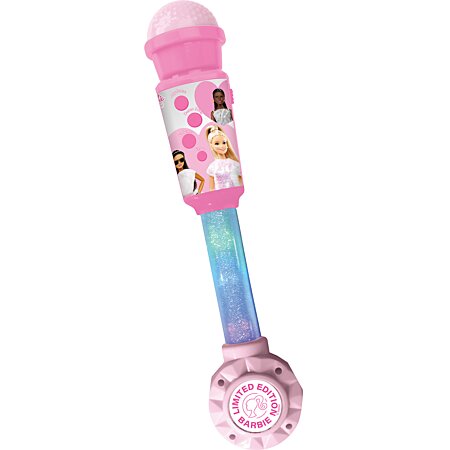 Microphone Barbie avec tube lumineux, enceinte (entrée auxiliaire),  mélodies et effets sonores au meilleur prix