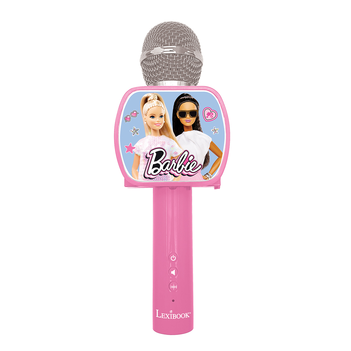 Microphone Barbie avec lumière et son