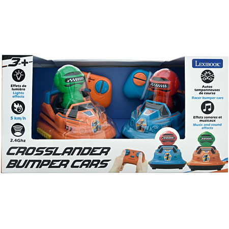 Crosslander® Phantom - Voiture radiocommandée rechargeable et programmable avec effets lumineux, sonores et fumée Crosslander® Phantom - Voiture radiocommandée rechargeable et programmable avec effets lumineux, sonores et fumée