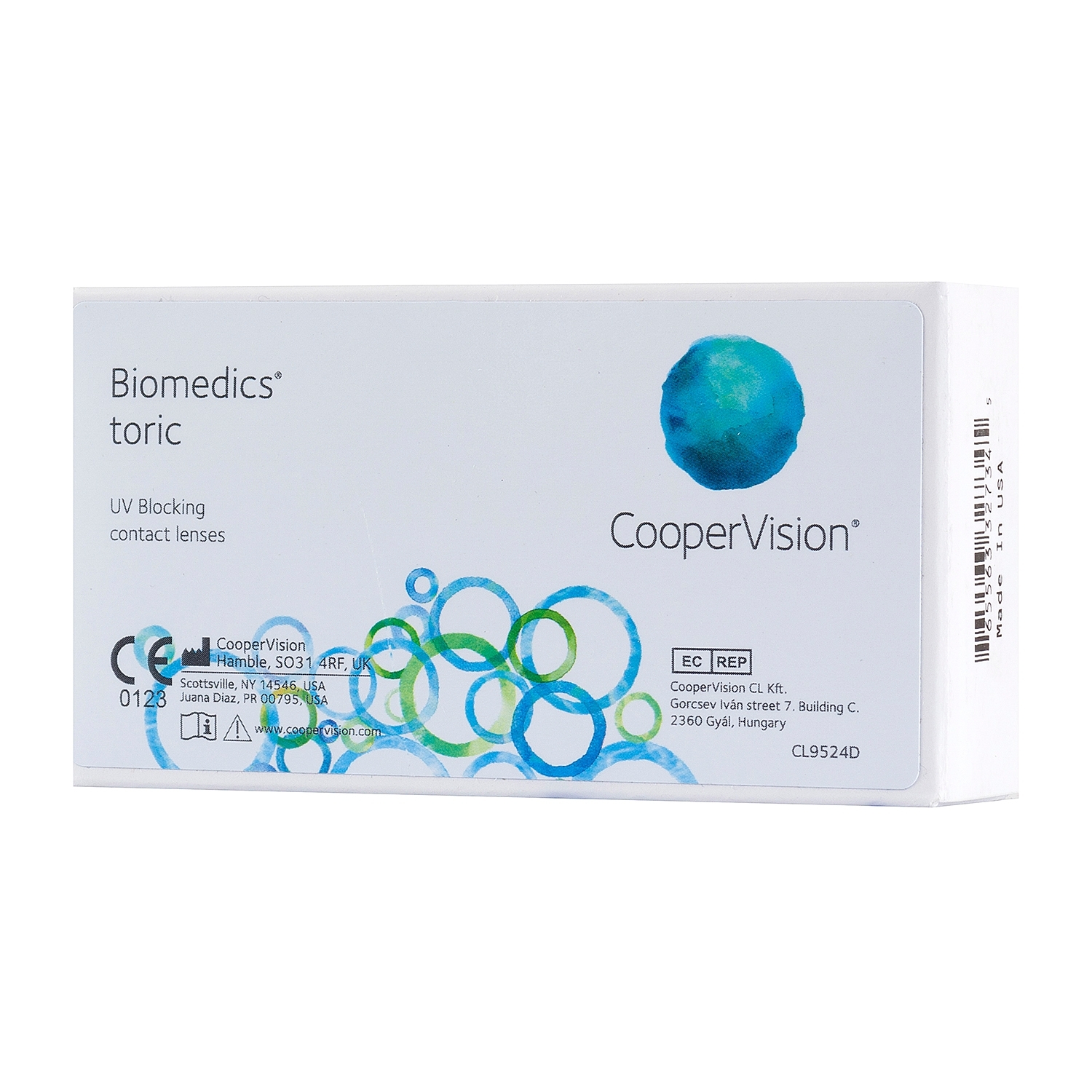 Lentilles Biomedics Toric