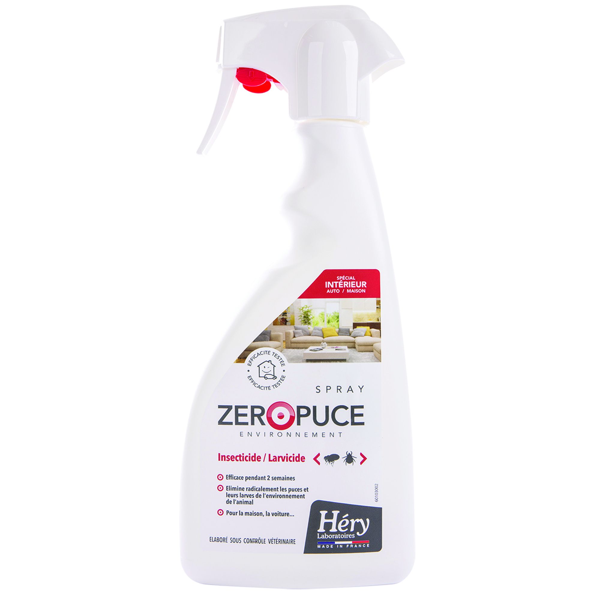 Spray zero puce environnement 500 ml