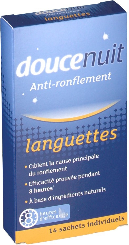 Doucenuit Languettes Anti-Ronflement 14 sachets