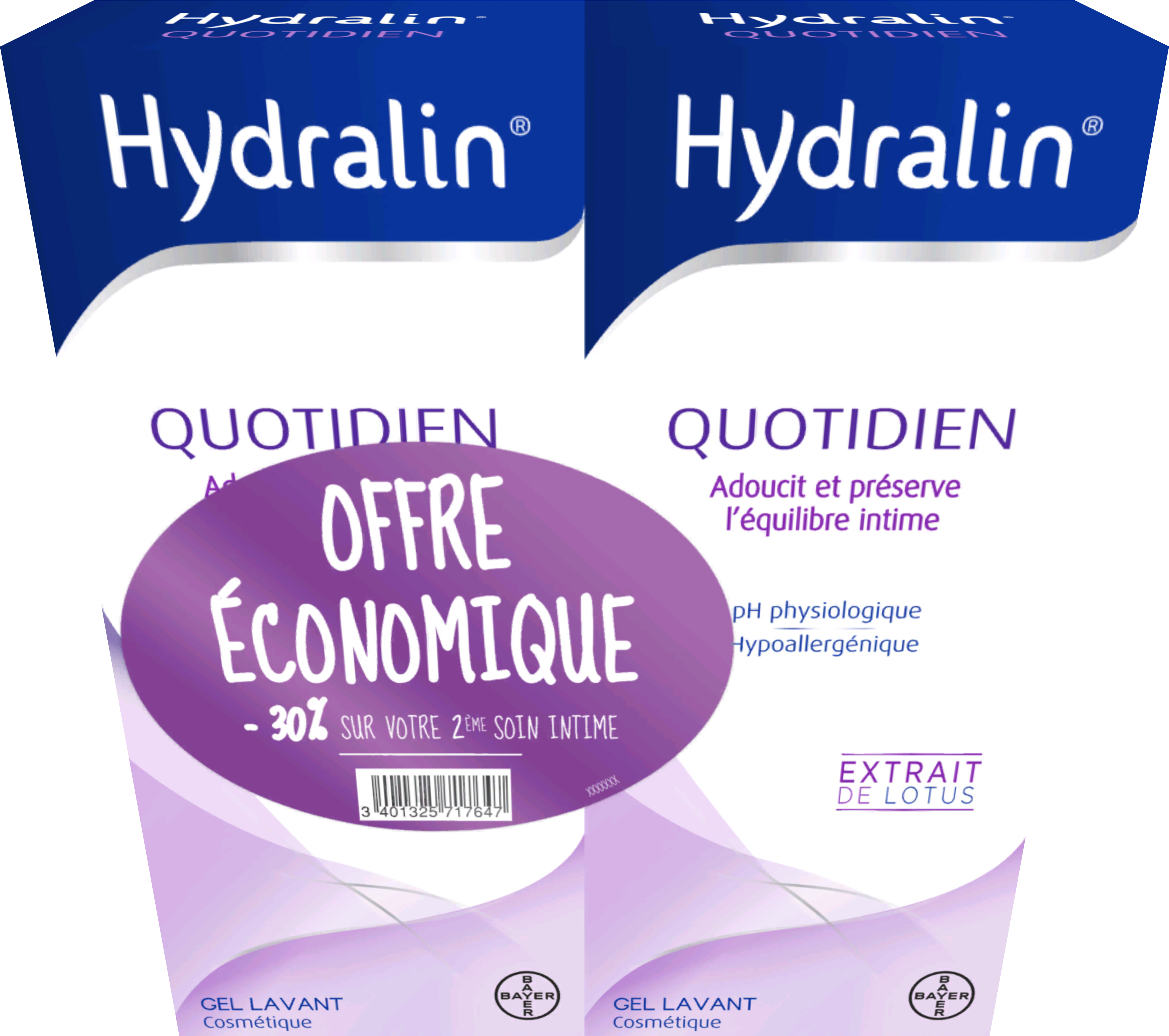 Hydralin : des produits de soin et d'hygiène intime à bas prix !