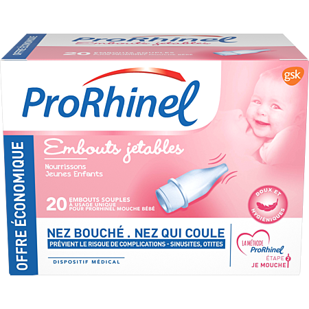 ProRhinel embouts jetables  Comment nettoyer, Bebe, Nettoyant