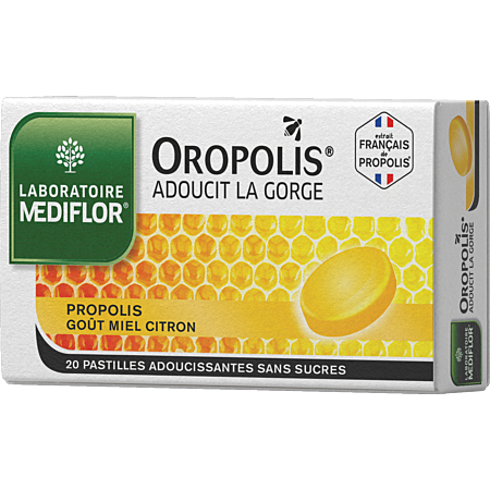 Oropolis® Pastilles pour la gorge au miel et au citron 20 pc(s