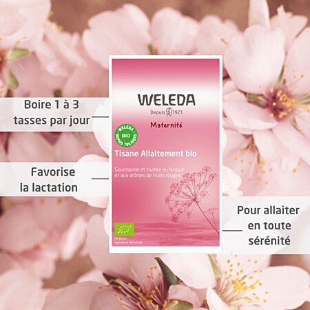 Pharmacie les Grands Moulins - Parapharmacie Weleda Tisane Allaitement  Fruits Rouges 20 Sachets/2g - La Rochette