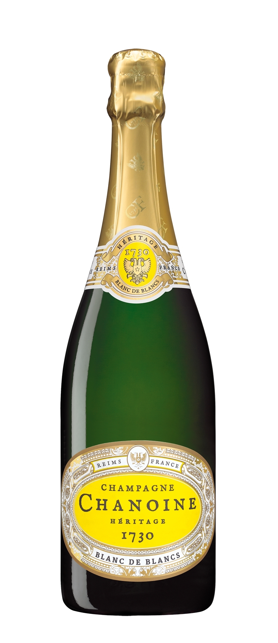 Champagne Chanoine Héritage 1730 - au 75 - Blanc prix de Brut meilleur cl Blancs