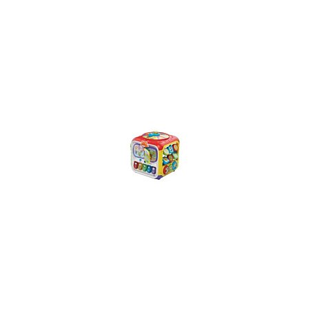 VTech- Super Cube des découvertes Rose, 183455 9 - 36 mois-10pcs- Version  FR : : Jeux et Jouets