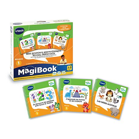 VTech - MagiBook, Livre Éducatif Enfant Niveau 1 Les Bébés Animaux,  Pages les Prix d'Occasion ou Neuf