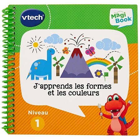 VTech - MagiBook, Livre Éducatif Enfant Niveau 3 En Route pour l'École,  Pages Illustrées et Interactives, Cadeau Garçon et Fille de 5 Ans à 7 Ans 