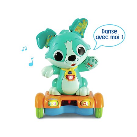  VTech – Titou, Mon Toutou Hoverboard, Interactive Dog – 1/3  Years – Version FR : Toys & Games
