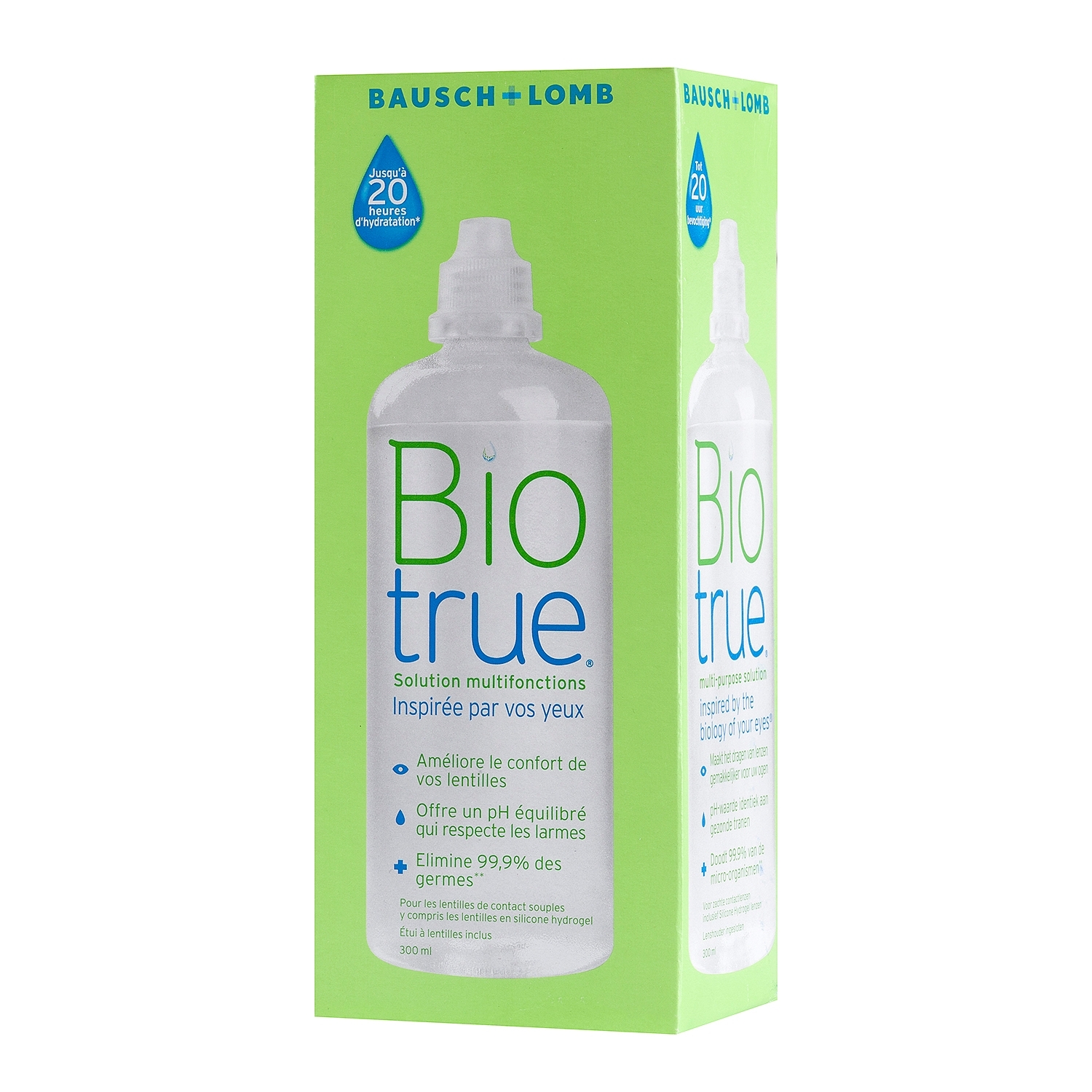 Produit lentilles Biotrue Pack Voyage 100ml : Achat en ligne - Optic 2000