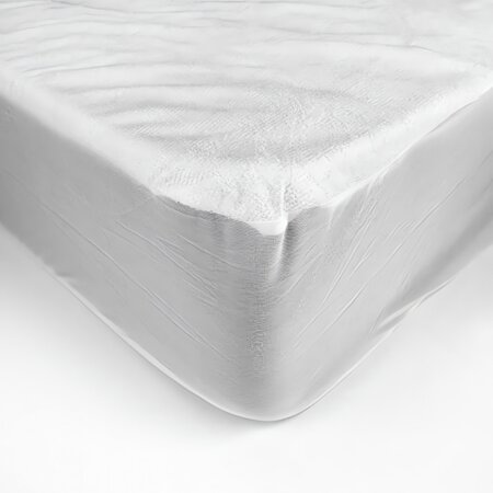 Protège-matelas Alèse imperméable Elasretane éponge bouclette 100% coton  140x190 cm blanc - Cdiscount Maison