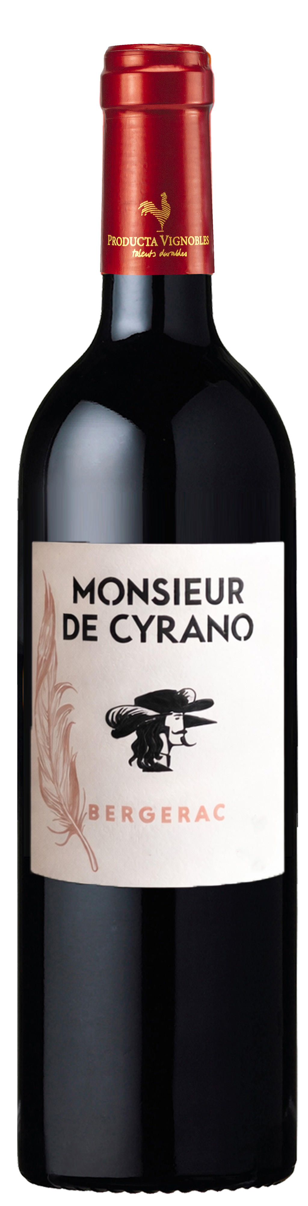 Monsieur de Cyrano, 2025 - Bergerac AOP - Rouge - 75 cl