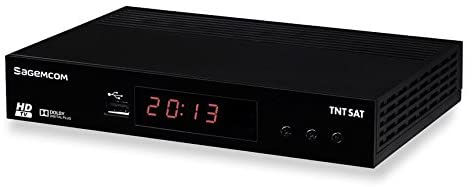 Sagemcom DS81 HD TV set-top boxe Satellite Noir au meilleur prix