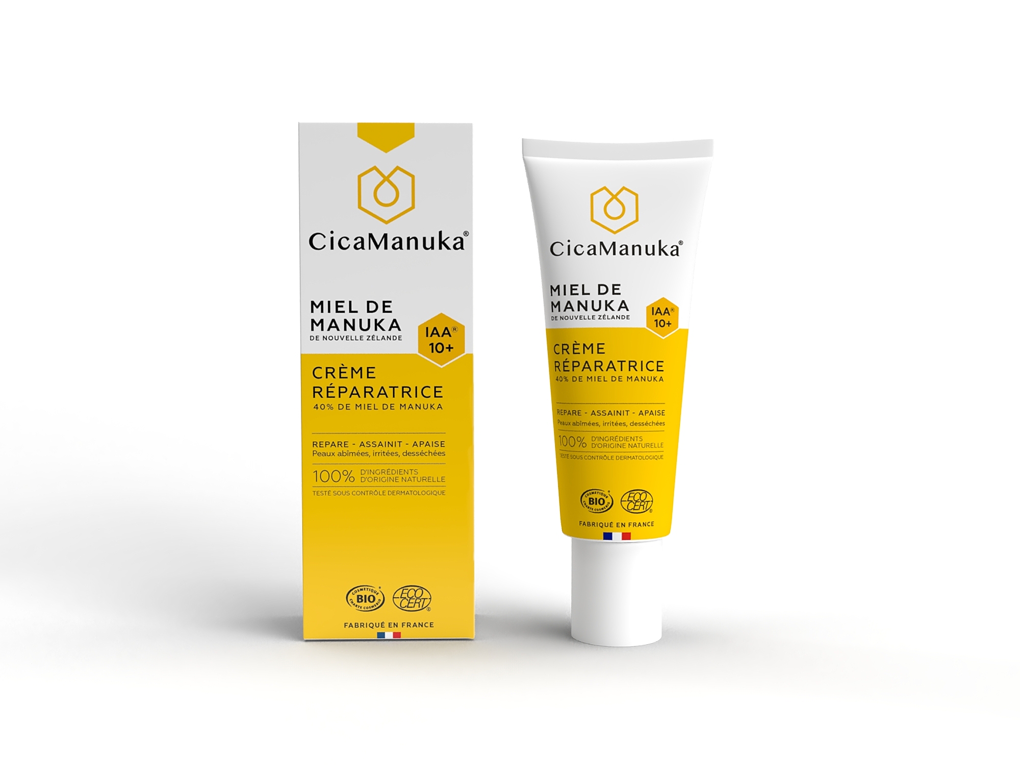 Crème réparatrice 40 % miel de Manuka bio, Comptoirs et Co - 40 ml