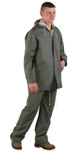 Coverguard Ensemble de pluie vert en PVC (Pack de 10)