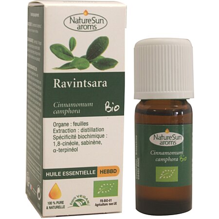 Huile Essentielle Ravintsara - 10 ml - NatureSun Aroms