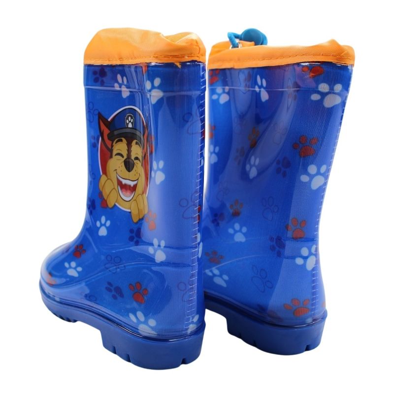 Bottes De Pluie Pat' Patrouille Pour Enfant - Taille 26 EU, Bleu, En PVC - Neuf Avec Emballage