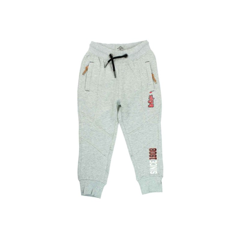 Pantalon De Jogging Garçon Large Logo Streetwear - Confort Et Style Urbain Quotidien