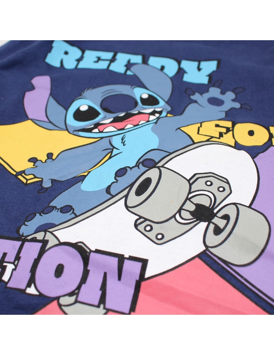 Pyjama Long Garçon Lilo Et Stitch - Haut Manches Longues Et Pantalon, Coton Doux - 2