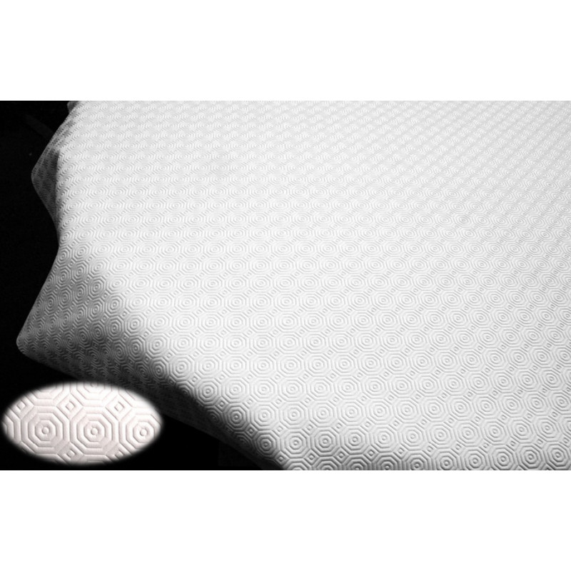 Protège Table sous Nappe PVC Gris – Ronde 138 cm - Roulé sur Tube en Carton  (sans Plis)