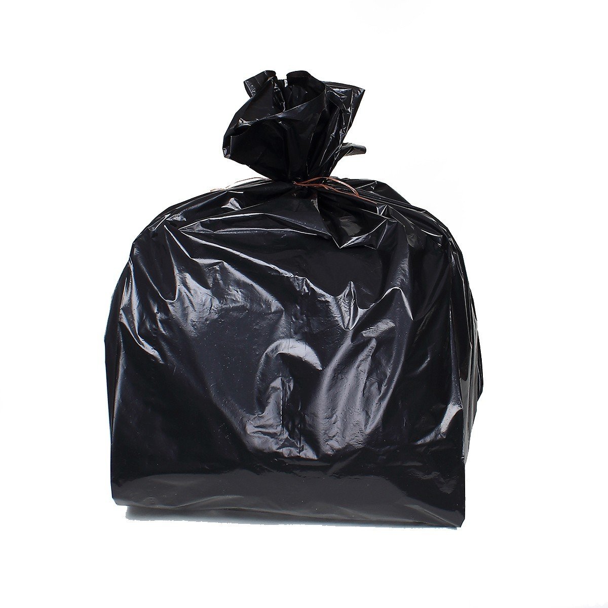 Sac poubelle 100 litres noir poly thyl ne 82 x 87 cm Lot de 20