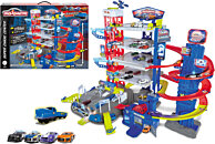 Garage Majorette City Flex avec 5 véhicules - Garage jouet - Achat