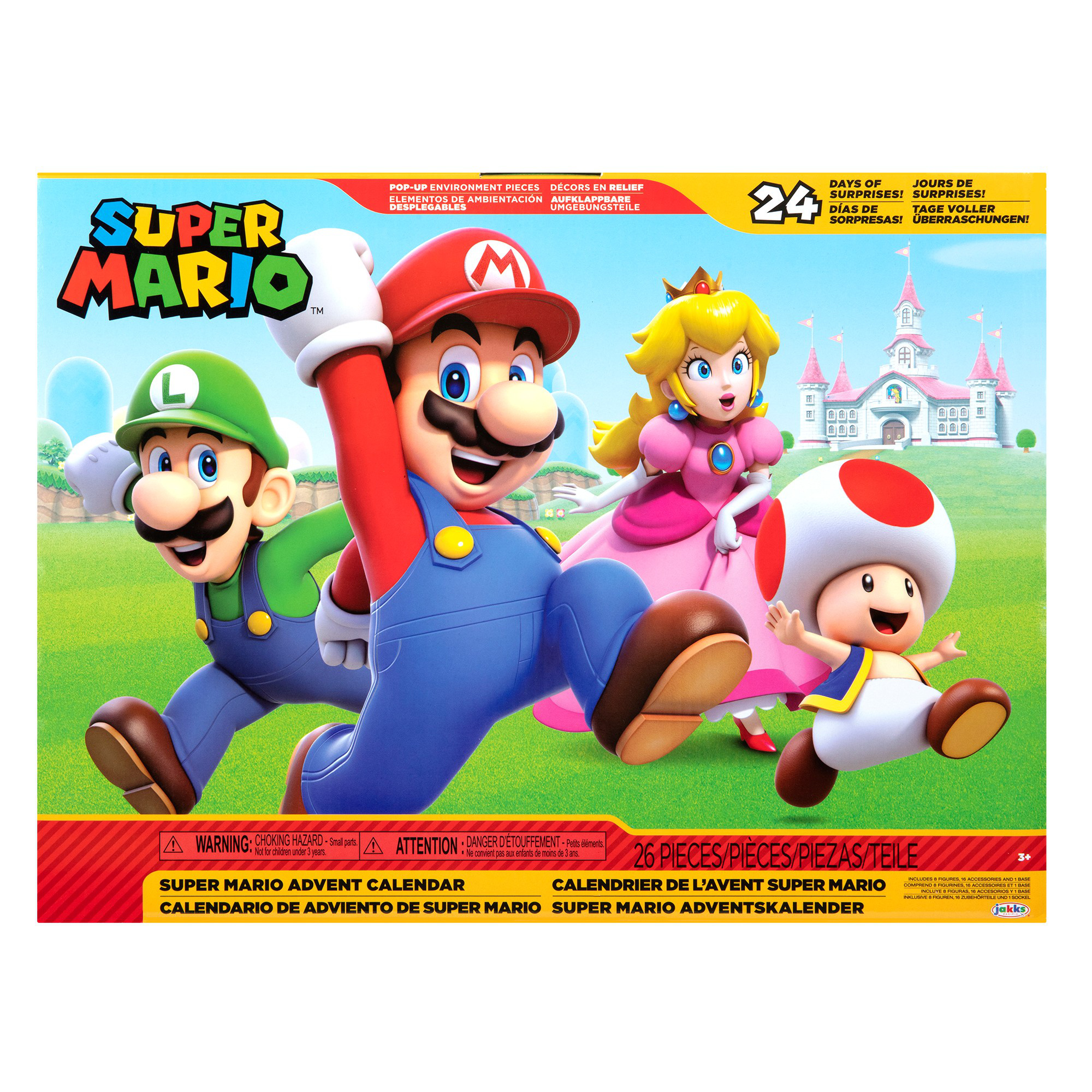 Calendrier de l'Avent Super Mario Bros pour Enfants, Boîte