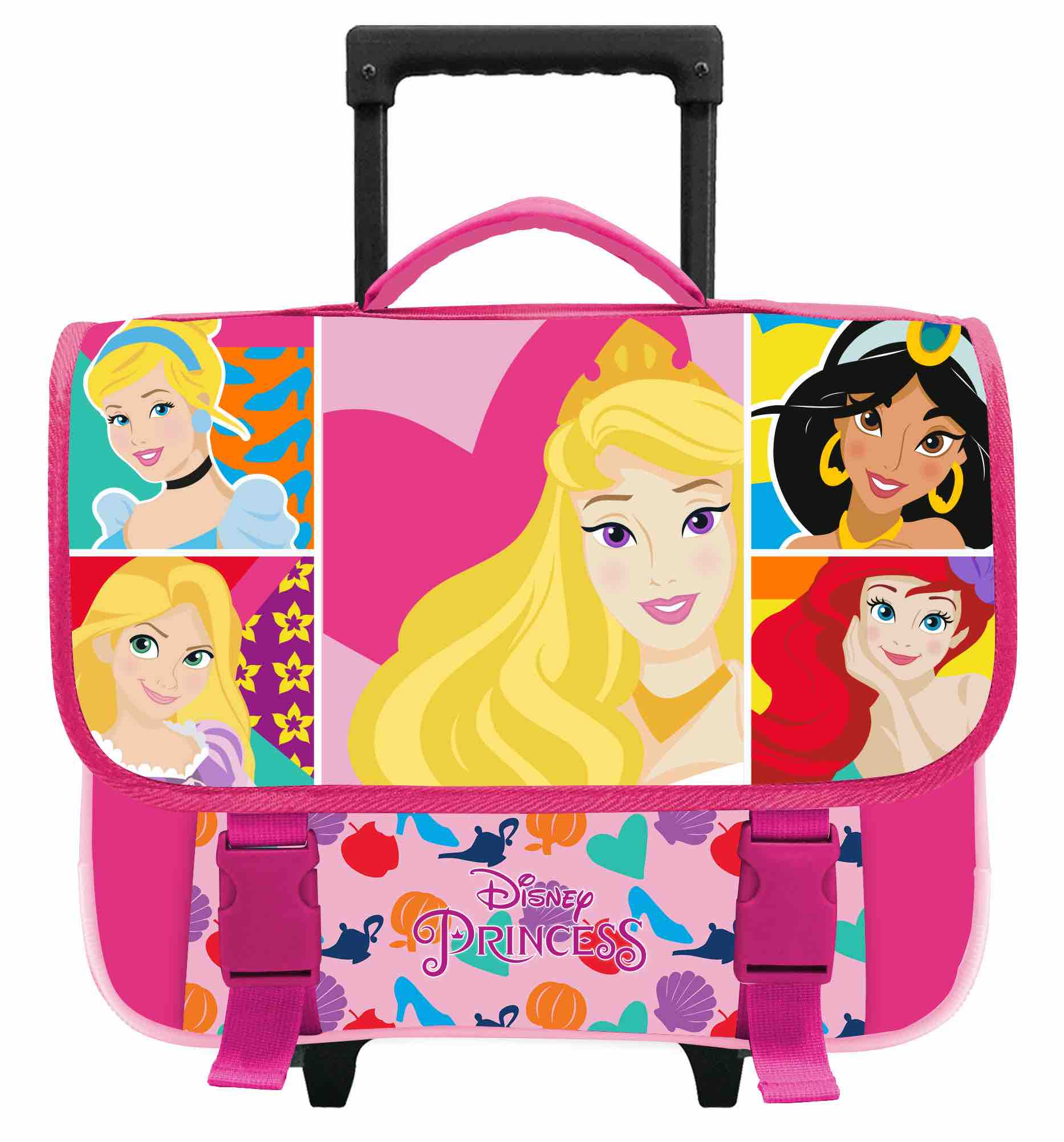 Cartable roulettes Princesses Disney au meilleur prix E.Leclerc