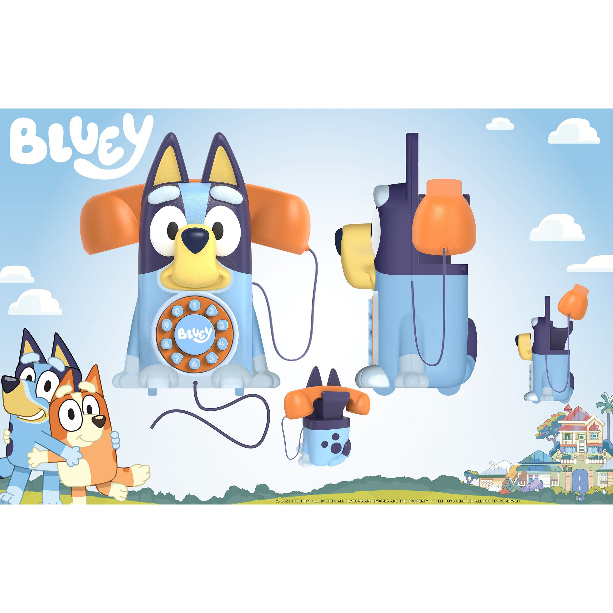 Bluey - mon livre-jeu interactif multicolore Vtech