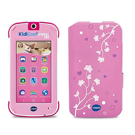 VTech - Téléphone portable pour enfant - KidiCom MAX 3.0 Rose