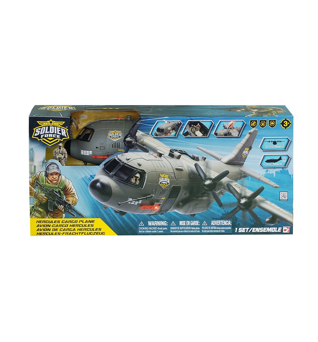 AVION CARGO HERCULES SOLDIER FORCE