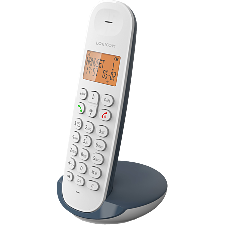 Téléphone fixe sans fil Logicom Iloa 150 Ardoise au meilleur prix