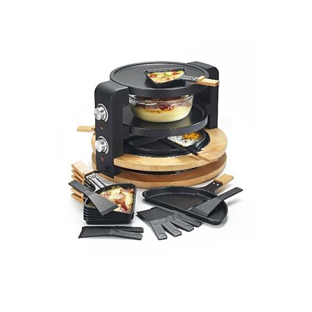 Appareil à Raclette Multifonction, Grill & Crêpière KitchenChef : achat,  vente - Cuisine Addict