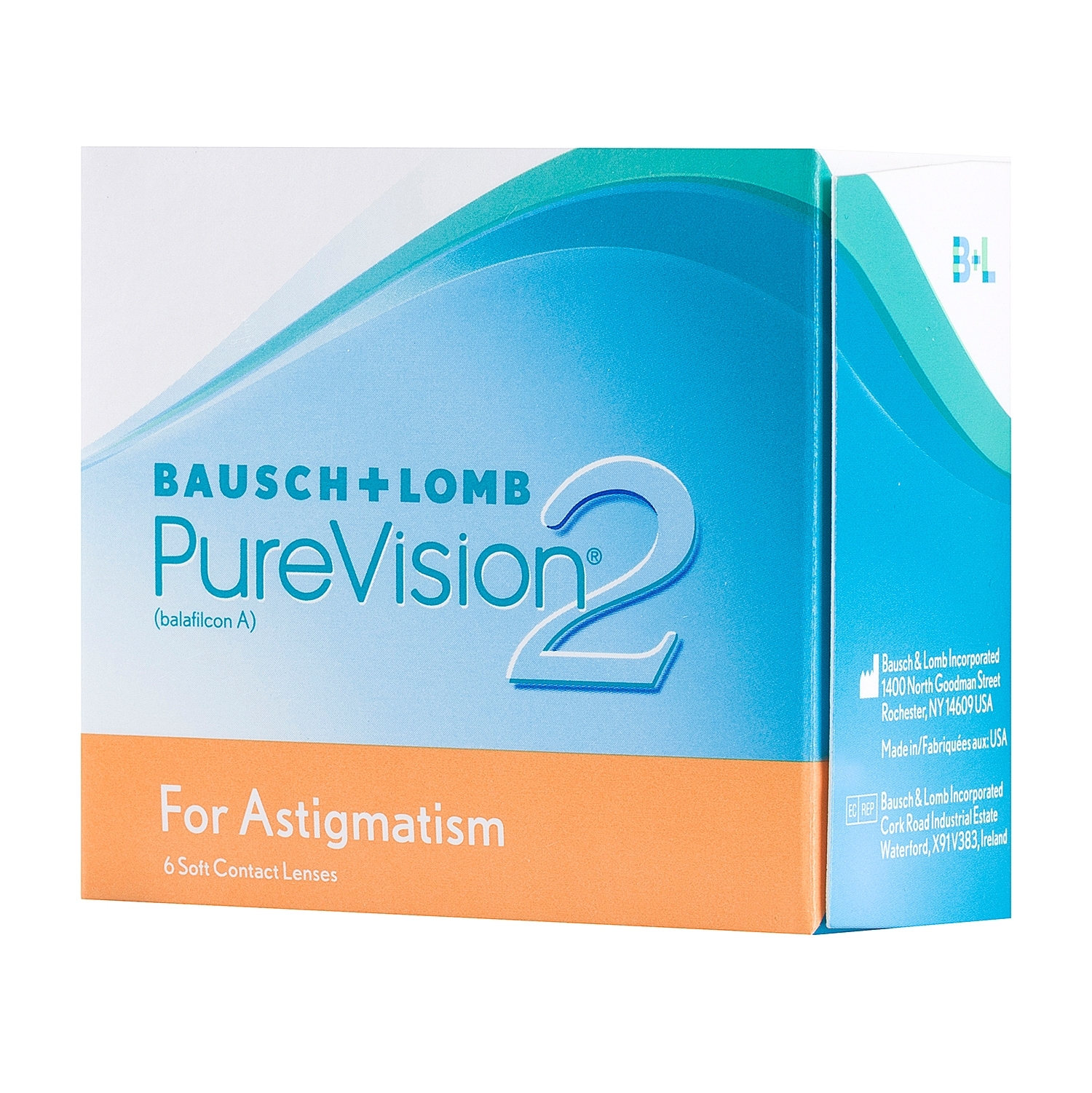 lentilles purevision 2hd for astigmatism