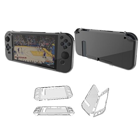 Coque de protection transparente pour console Nintendo Switch + Stylet  offert - Cdiscount Informatique
