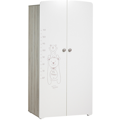 Armoire chambre bébé 2 portes  TEDDY