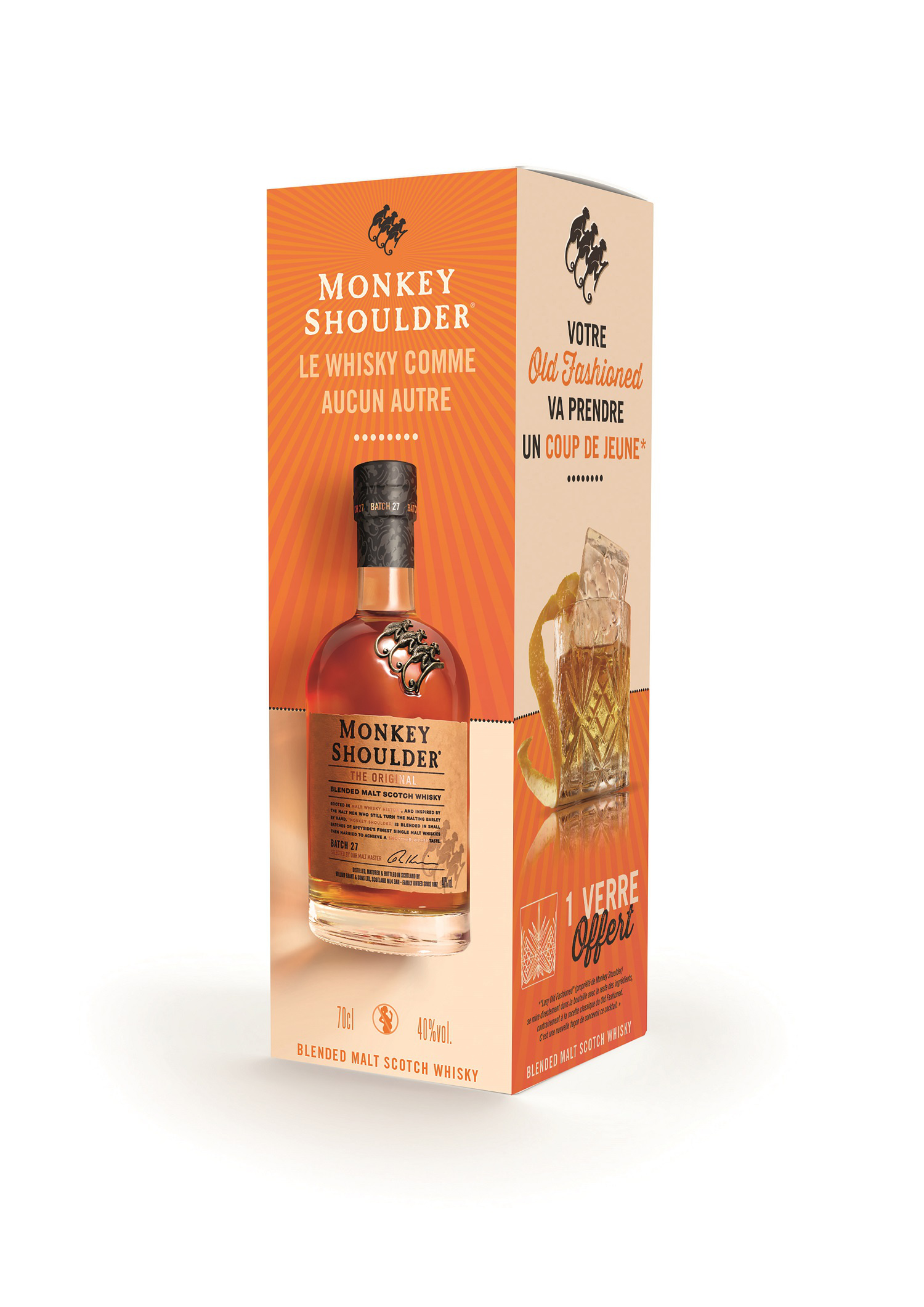 Whisky Ecossais - Monkey Shoulder - blended