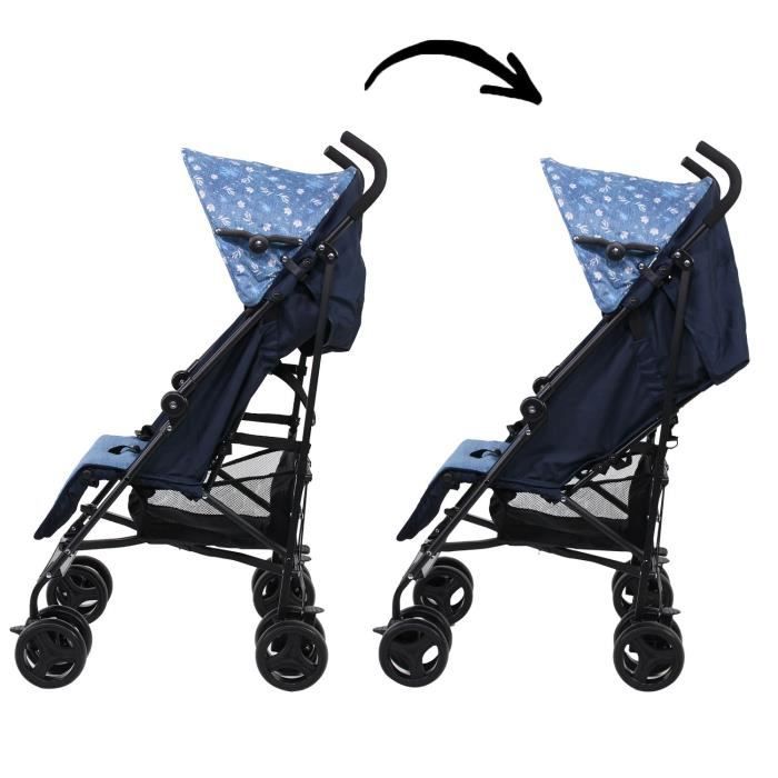 Nania Poussette canne luxe JET de 6 à 36 mois avec harnais 5 points