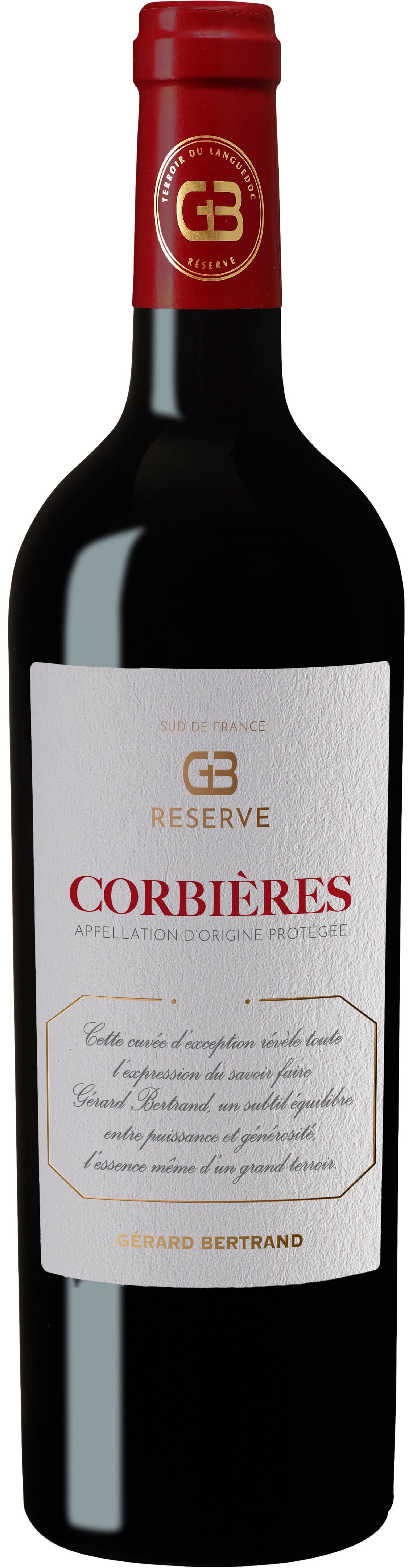 Gérard Bertrand Réserve, 2022 Corbières AOP Rouge 75 cl au