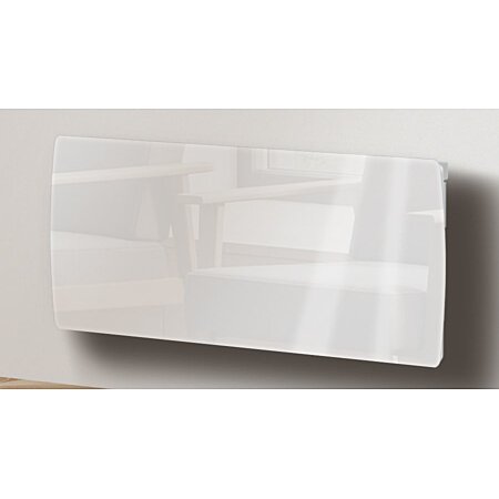 Carrera - Radiateur inertie ceramique mobile 2000W blanc