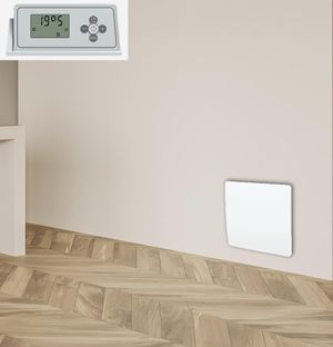 Carrera radiateur à  inertie céramique 1000W - Horizontal et bombé