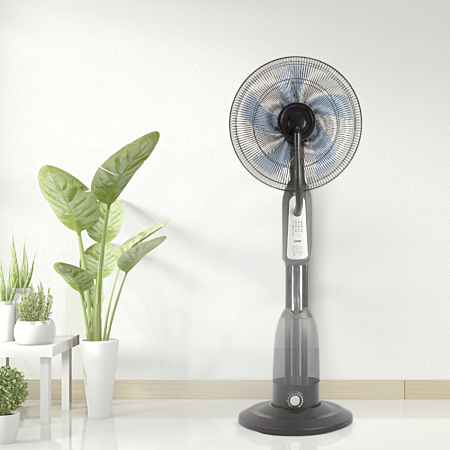 Ventilateur brumisateur avec pied + télécommande - Provence Outillage